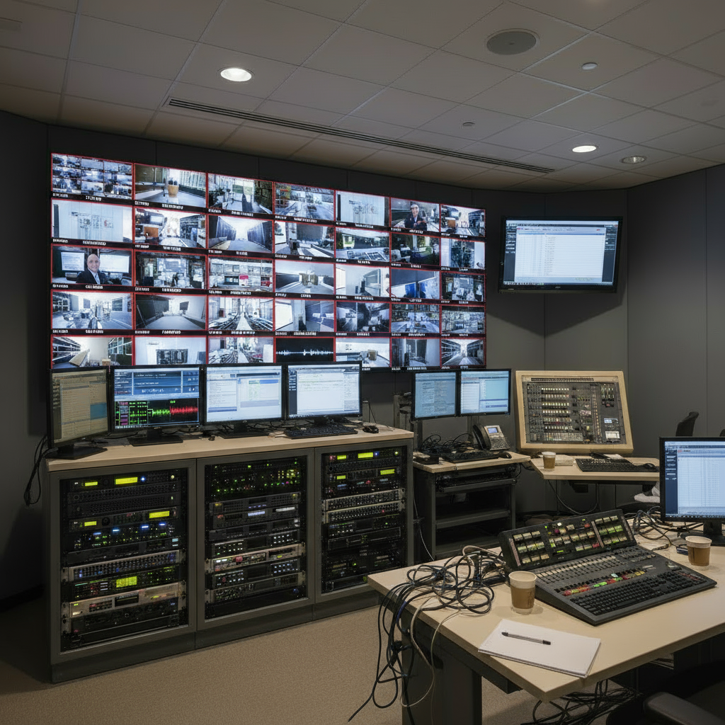 Control room setup